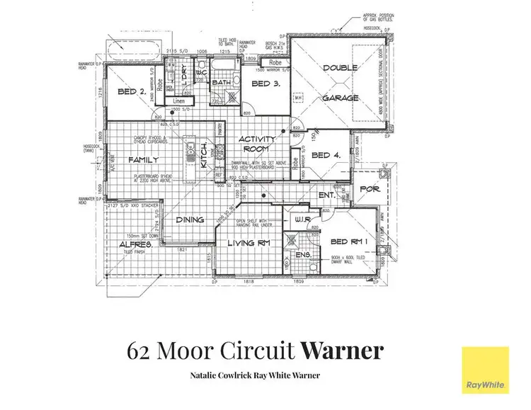 Floorplan of Homely house listing, 62 Moor Circuit, Warner QLD 4500