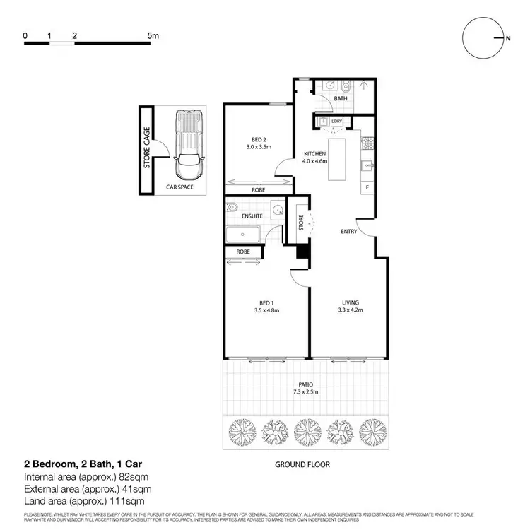 Floorplan of Homely apartment listing, 7/52-54 Pitt Street, Redfern NSW 2016