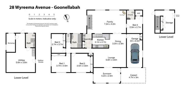 Floorplan of Homely house listing, 28 Wyreema Avenue, Goonellabah NSW 2480