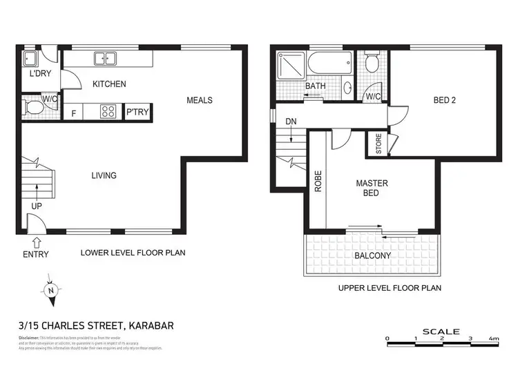 Floorplan of Homely townhouse listing, 3/15 Charles Street, Queanbeyan NSW 2620