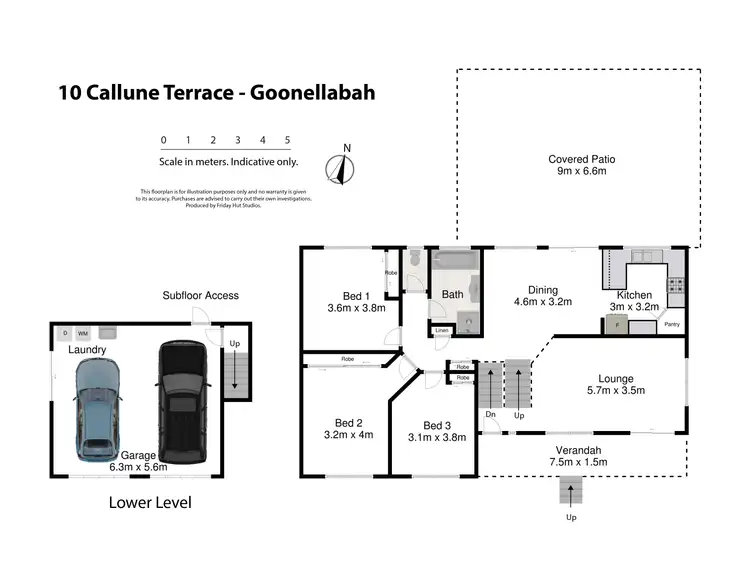 Floorplan of Homely house listing, 10 Callune Terrace, Goonellabah NSW 2480
