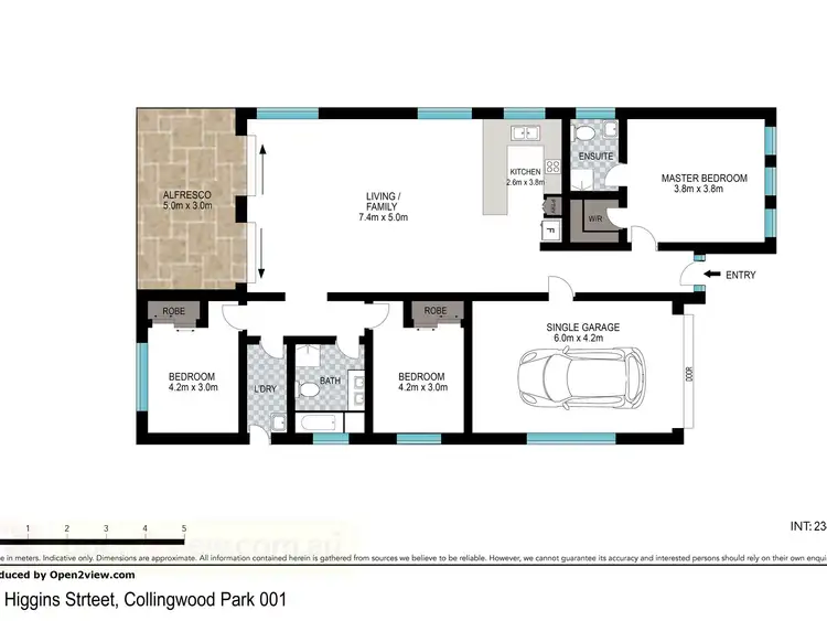 Floorplan of Homely house listing, 21 Higgins Street, Collingwood Park QLD 4301