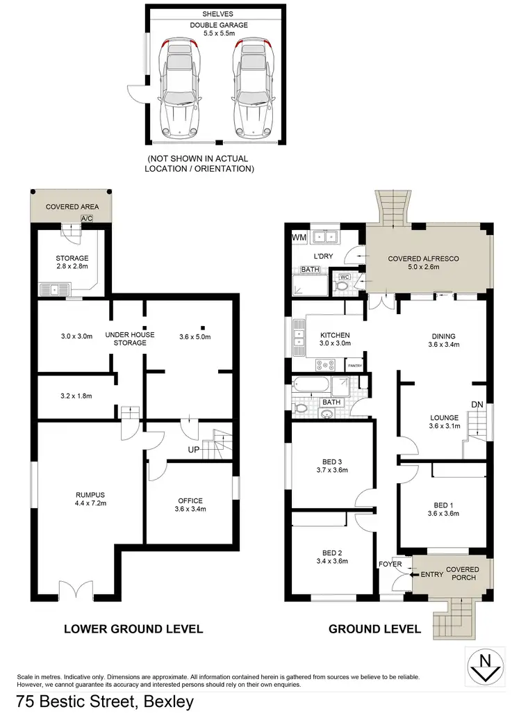 Floorplan of Homely house listing, 75 Bestic Street, Rockdale NSW 2216