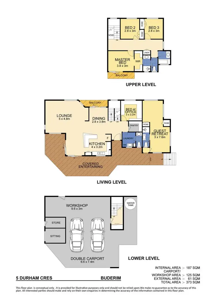 Floorplan of Homely house listing, 5 Durham Crescent, Buderim QLD 4556
