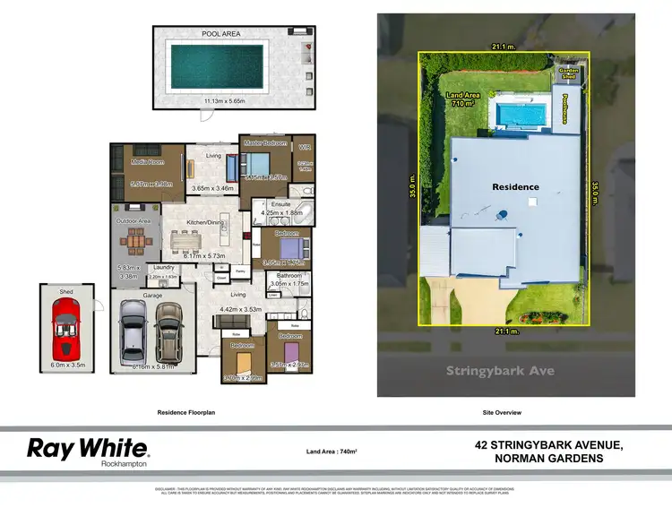 Floorplan of Homely house listing, 42 Stringybark Avenue, Norman Gardens QLD 4701