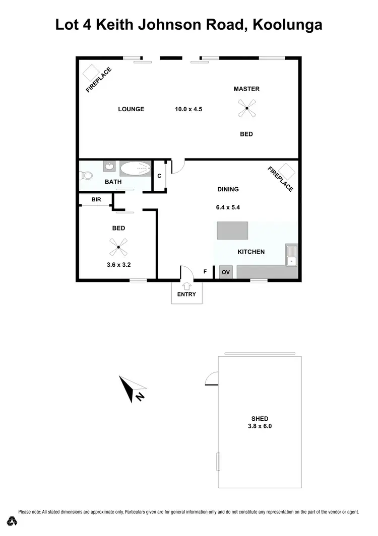 Floorplan of Homely other listing, Lot 4 Keith Johnson Road, Koolunga SA 5464