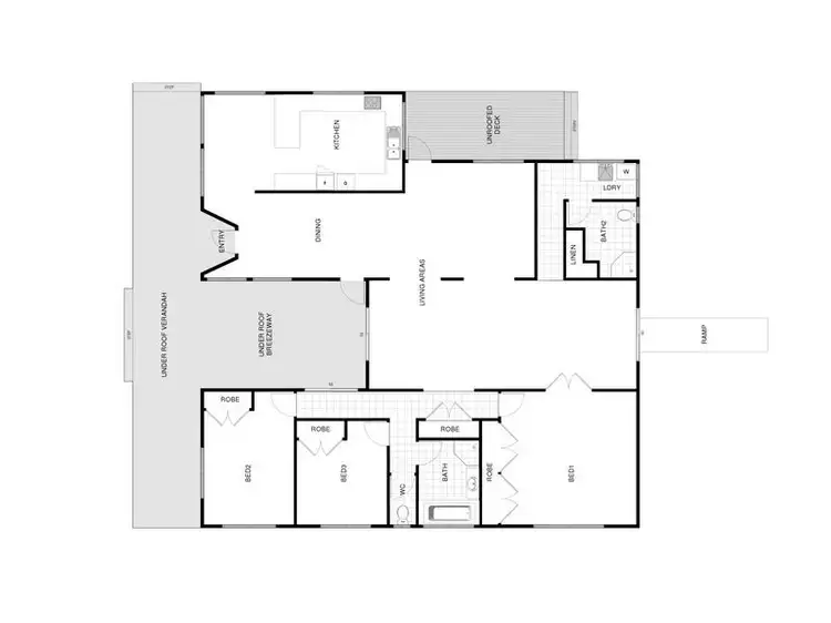 Floorplan of Homely house listing, 18 Ford Street, Bongaree QLD 4507