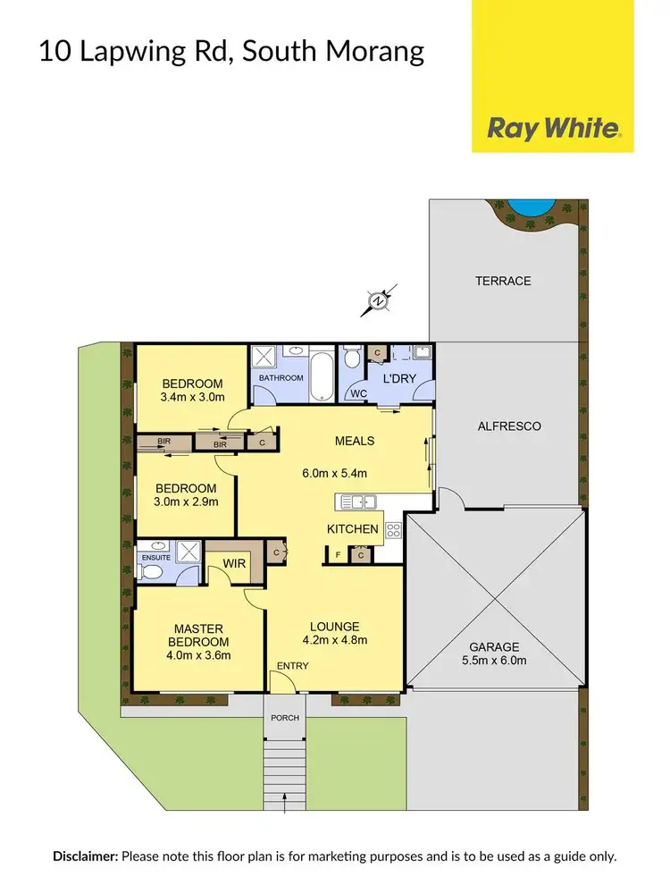 Floorplan of Homely house listing, 10 Lapwing Road, South Morang VIC 3752