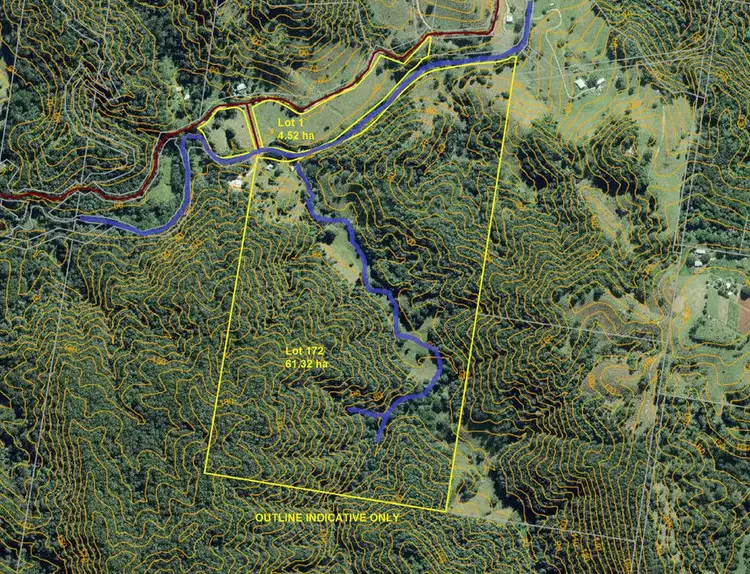 Floorplan of Homely rural property listing, 679 Urliup Road, Urliup NSW 2484