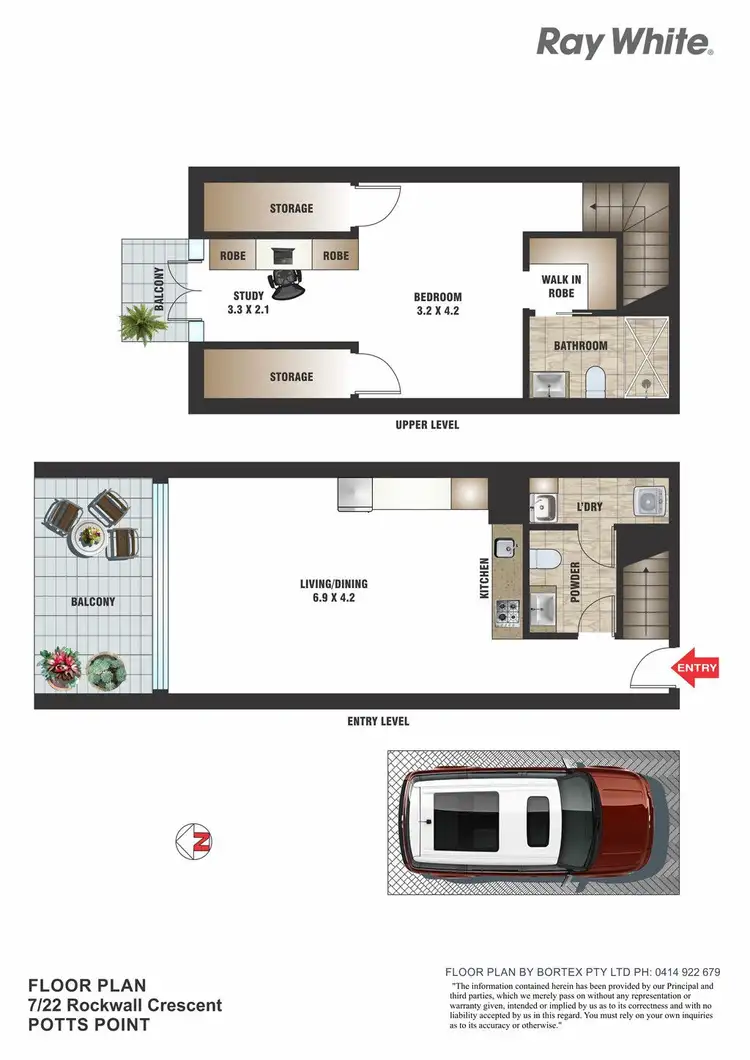 Floorplan of Homely apartment listing, 7/22 Rockwall Crescent, Potts Point NSW 2011