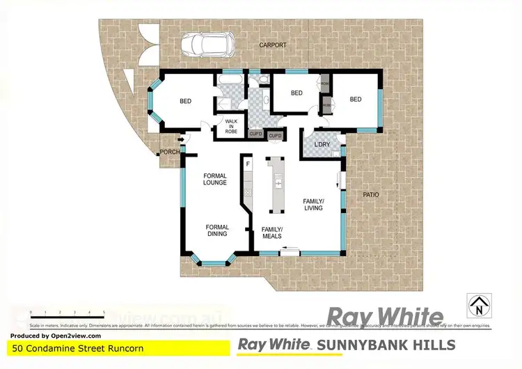 Floorplan of Homely house listing, 50 Condamine Street, Runcorn QLD 4113