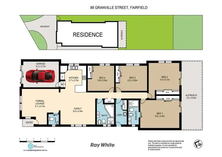 Floorplan of Homely house listing, 88 Granville Street, Fairfield NSW 2165