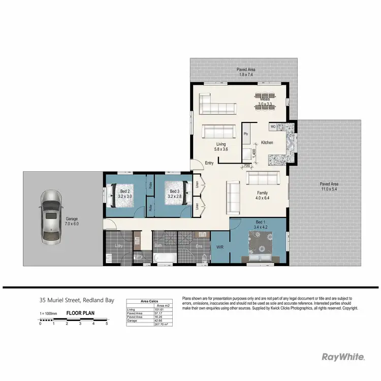 Floorplan of Homely house listing, 35 Muriel Street, Redland Bay QLD 4165