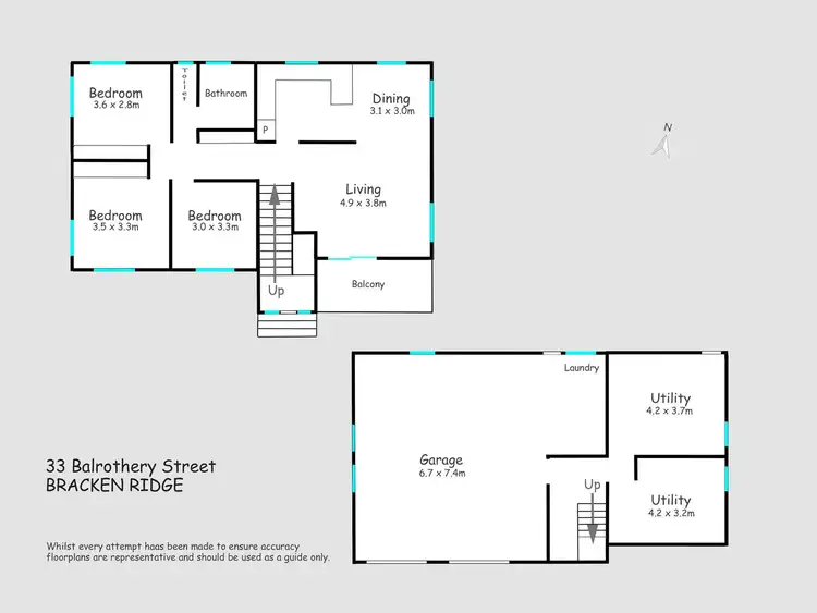 Floorplan of Homely house listing, 33 Balrothery Street, Bracken Ridge QLD 4017
