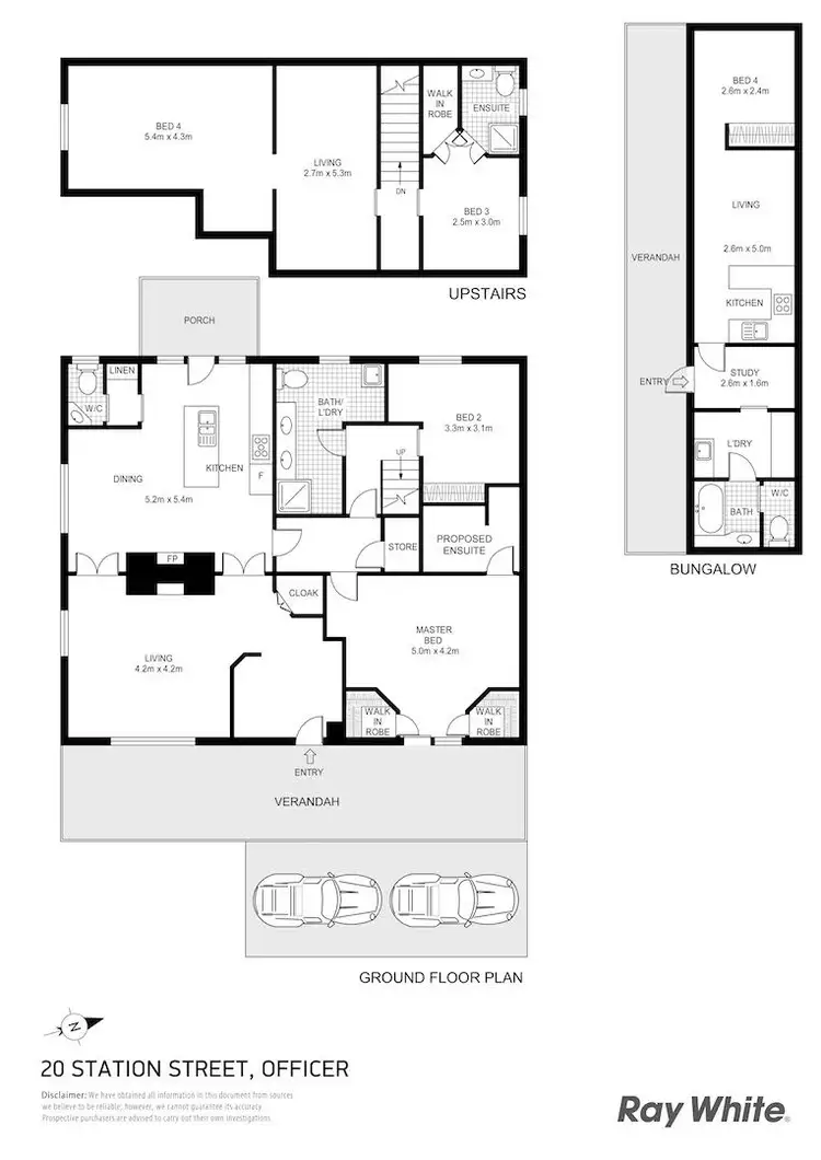Floorplan of Homely house listing, 20 Station Street, Officer VIC 3809