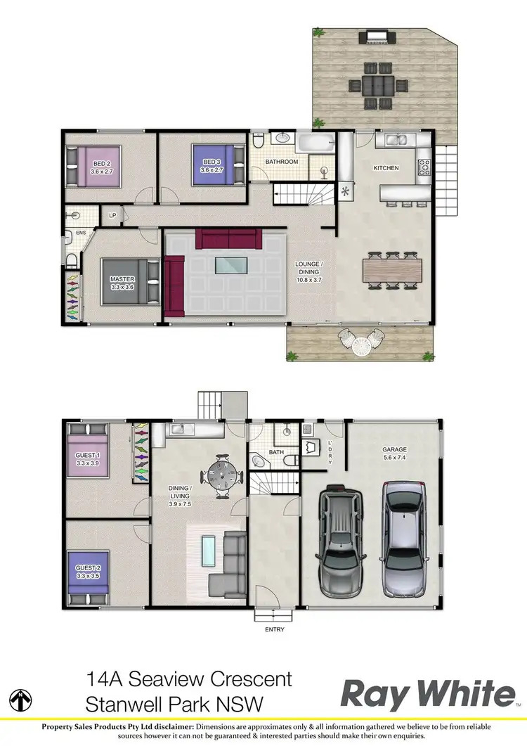 Floorplan of Homely house listing, 14A Seaview Crescent, Stanwell Park NSW 2508
