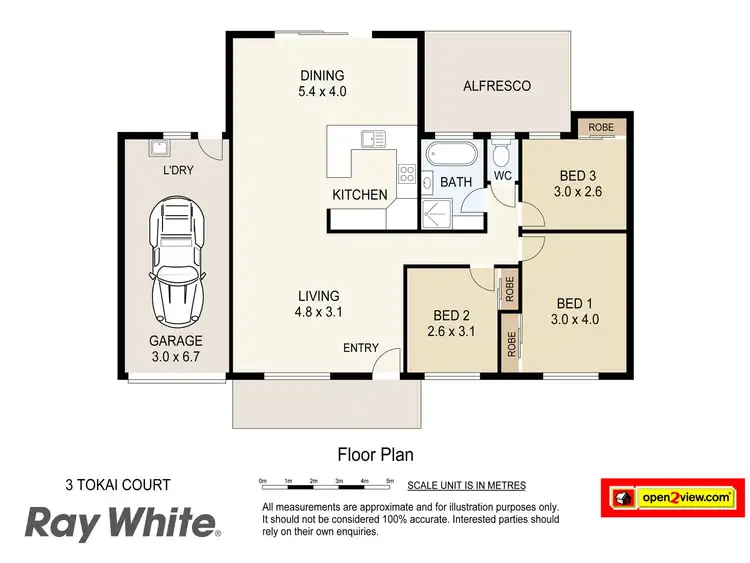 Floorplan of Homely house listing, 3 Tokai Court, Edens Landing QLD 4207