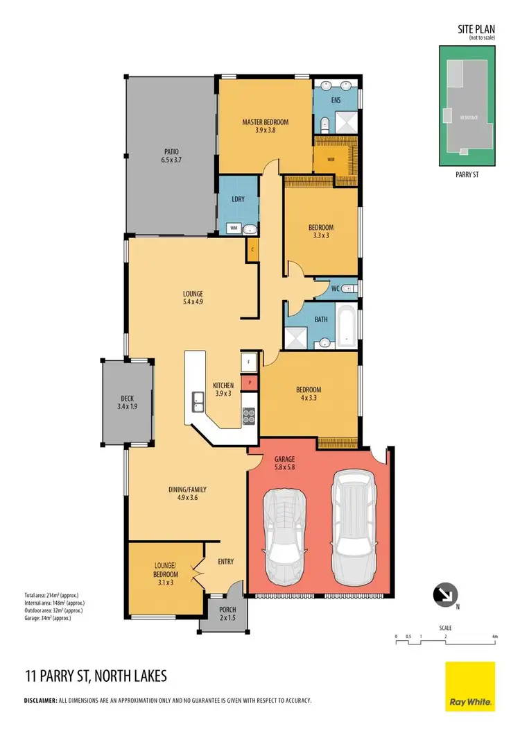 Floorplan of Homely house listing, 11 Parry Street, North Lakes QLD 4509