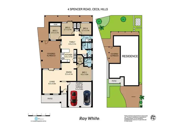 Floorplan of Homely house listing, 4 Spencer Road, Cecil Hills NSW 2171