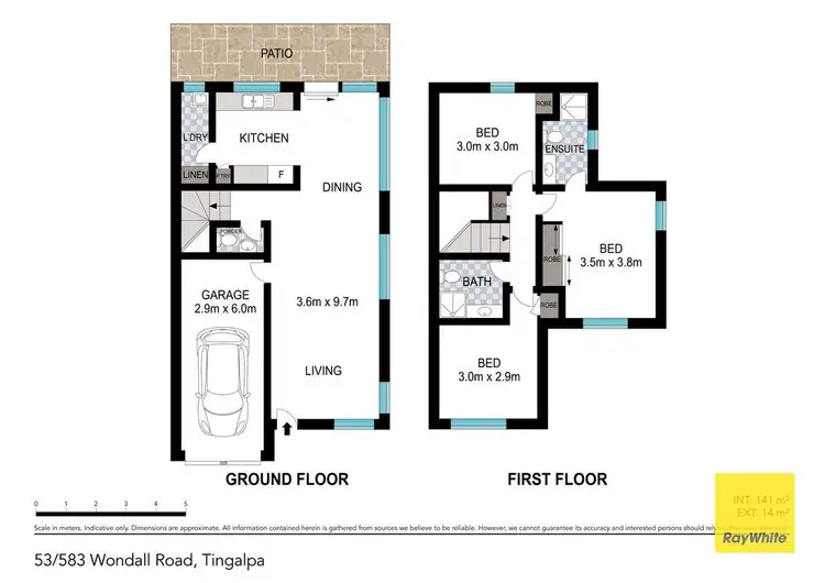 Floorplan of Homely townhouse listing, 53/583 Wondall Road, Tingalpa QLD 4173