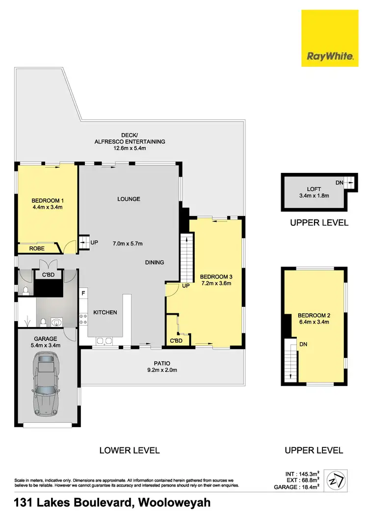 Floorplan of Homely house listing, 131 Lakes Boulevard, Wooloweyah NSW 2464