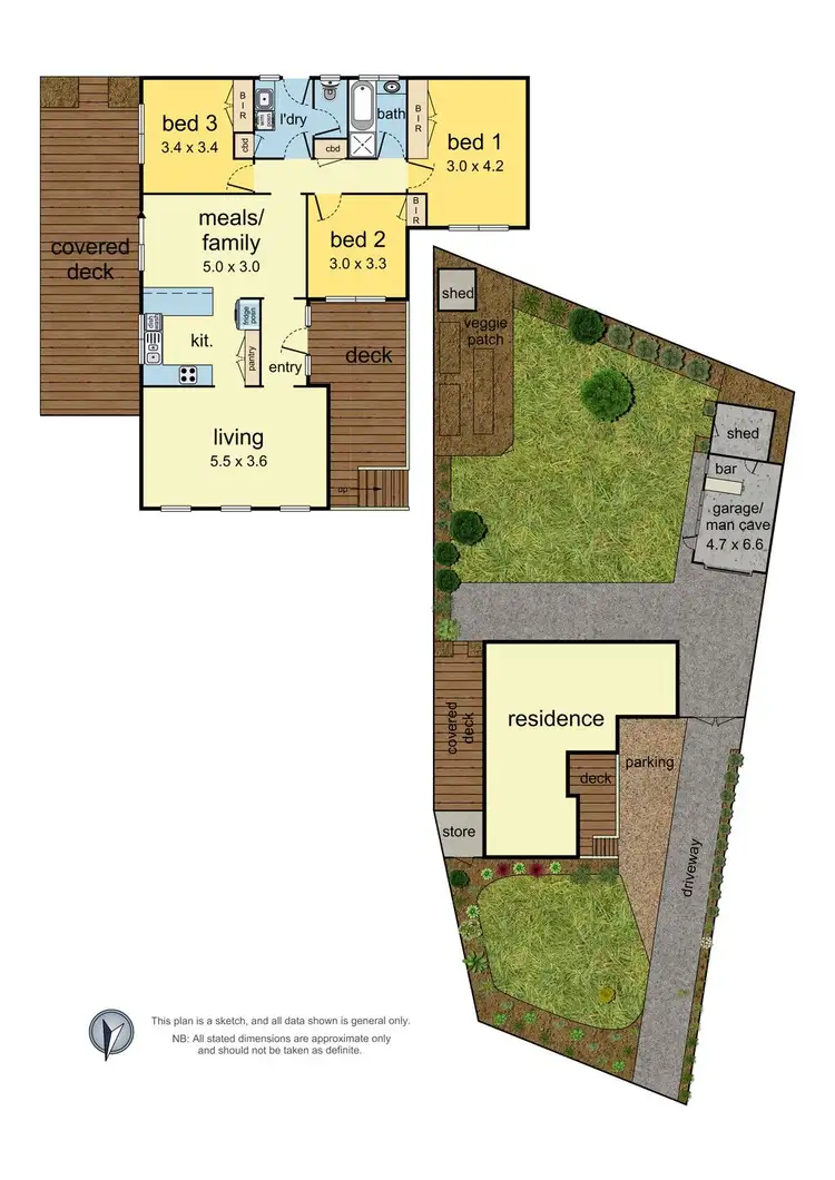 Floorplan of Homely house listing, 12 Susans Court, Croydon North VIC 3136