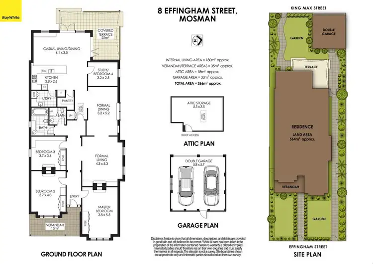 Floorplan of Homely house listing, 8 Effingham Street, Mosman NSW 2088