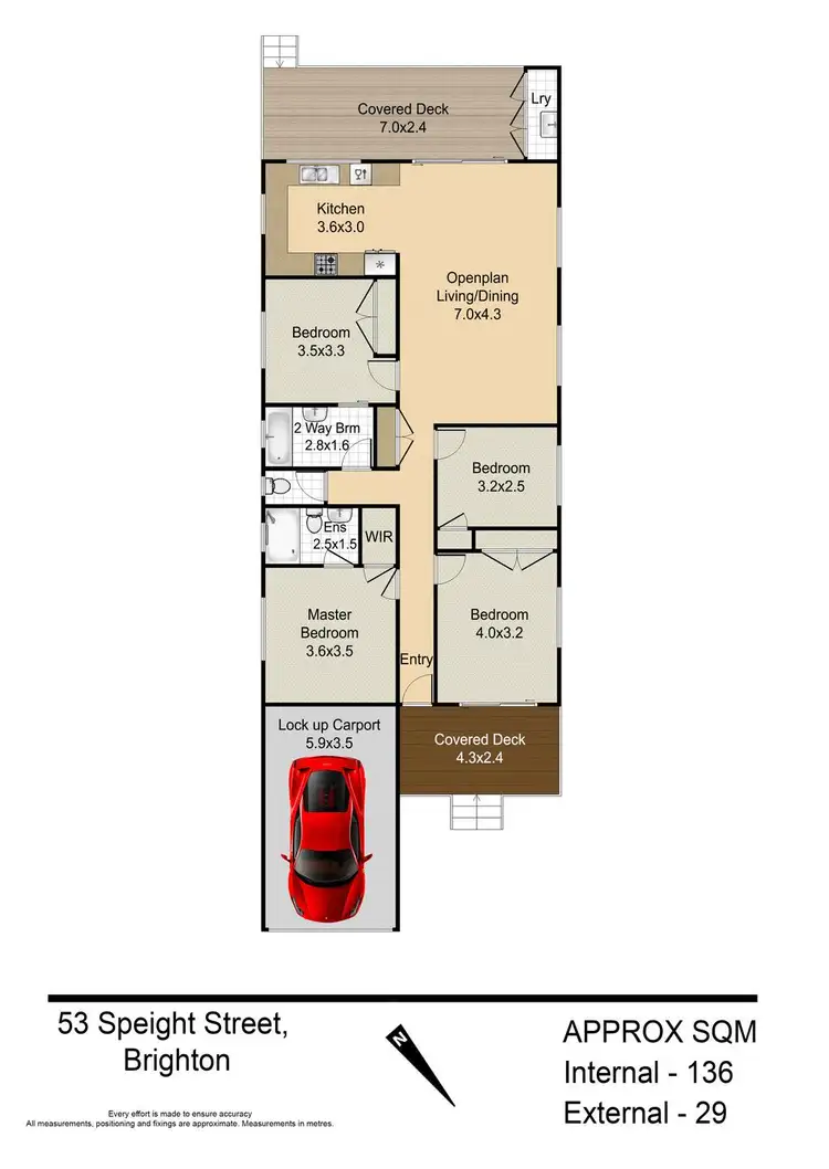 Floorplan of Homely house listing, 53 Speight Street, Brighton QLD 4017