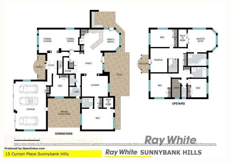 Floorplan of Homely house listing, 15 Curzon Place, Sunnybank Hills QLD 4109