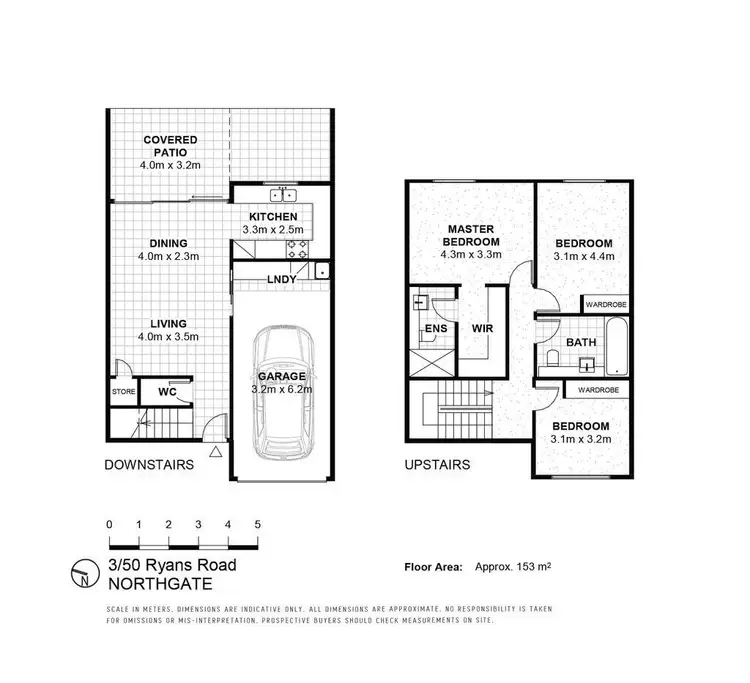 Floorplan of Homely townhouse listing, 3/50 Ryans Road, Northgate QLD 4013