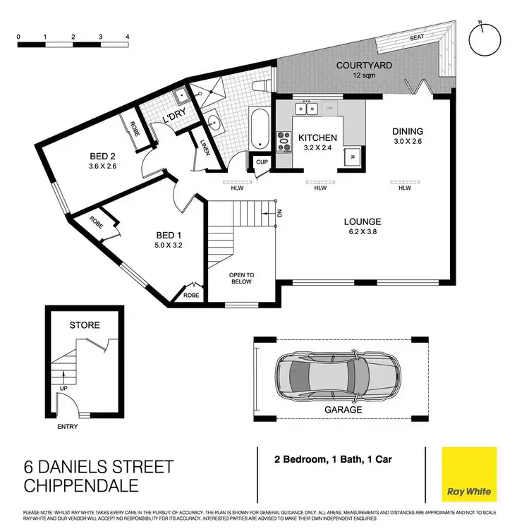 Floorplan of Homely house listing, 6 Daniels Street, Chippendale NSW 2008