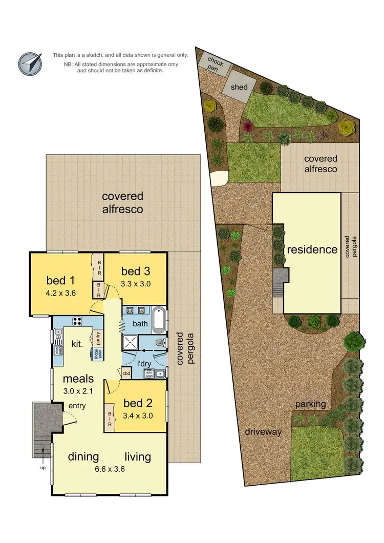 Floorplan of Homely house listing, 1/3 Dornoch Court, Croydon VIC 3136