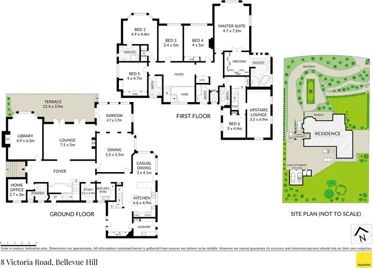 Floorplan of Homely house listing, 8 Victoria Road, Bellevue Hill NSW 2023