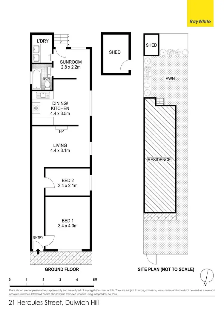 Floorplan of Homely house listing, 21 Hercules Street, Dulwich Hill NSW 2203