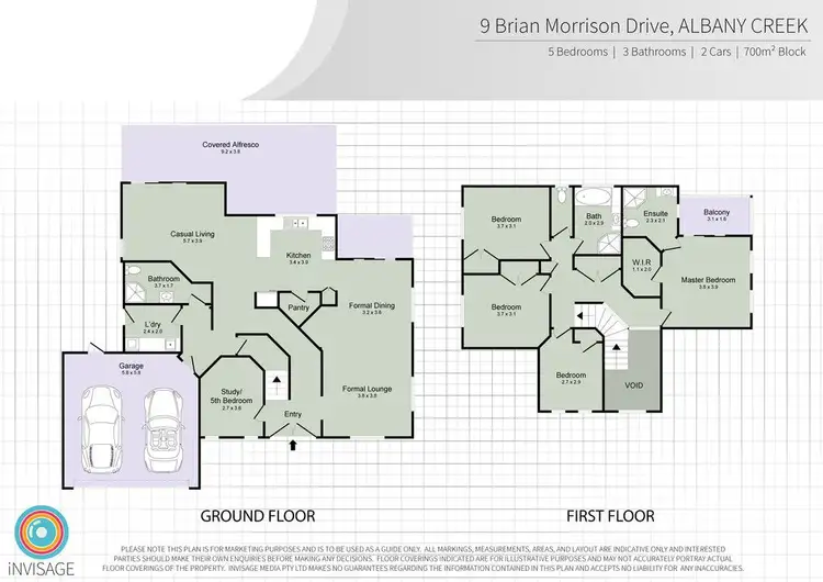 Floorplan of Homely house listing, 9 Brian Morrison Drive, Albany Creek QLD 4035