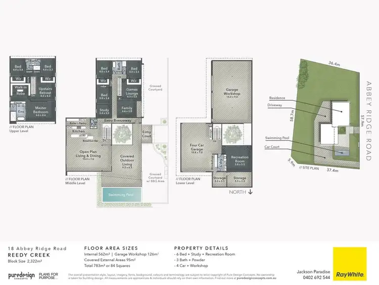 Floorplan of Homely house listing, 18 Abbey Ridge Road, Reedy Creek QLD 4227