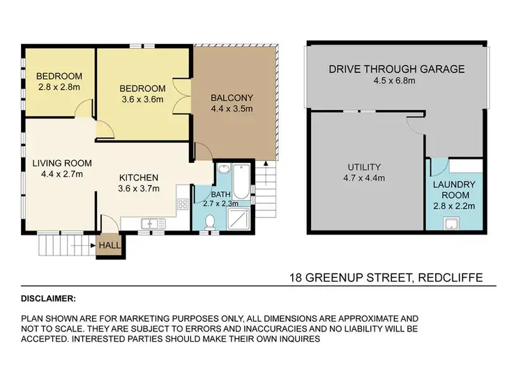 Floorplan of Homely house listing, 18 Greenup Street, Redcliffe QLD 4020