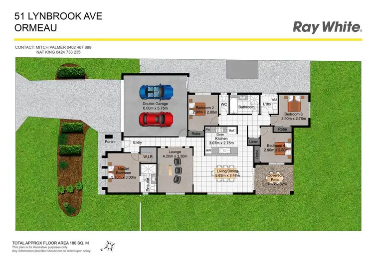 Floorplan of Homely house listing, 51 Lynbrook Avenue, Ormeau QLD 4208