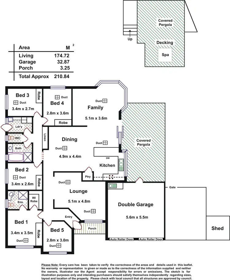 Floorplan of Homely house listing, 60 Osprey Parade, Hewett SA 5118