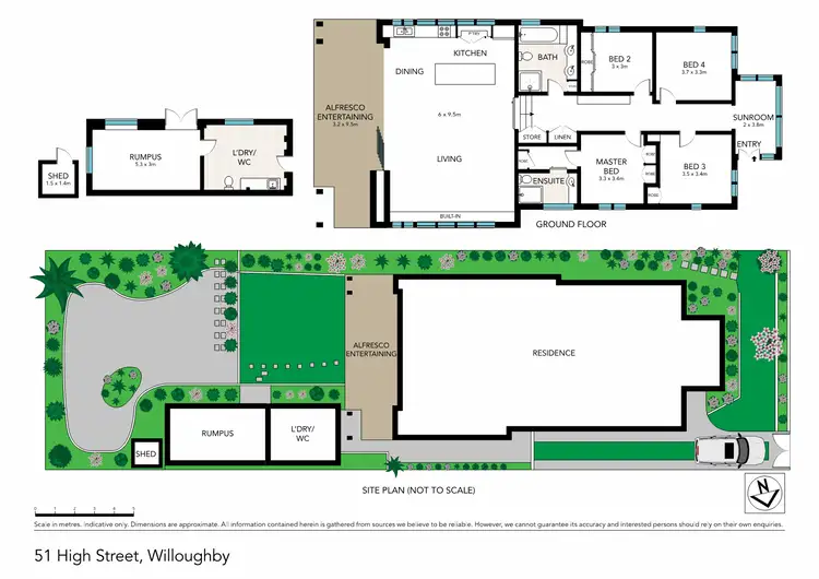 Floorplan of Homely house listing, 51 High Street, Willoughby NSW 2068