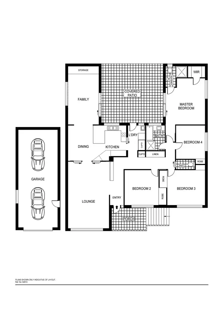 Floorplan of Homely house listing, 9 Frankland Street, Holder ACT 2611