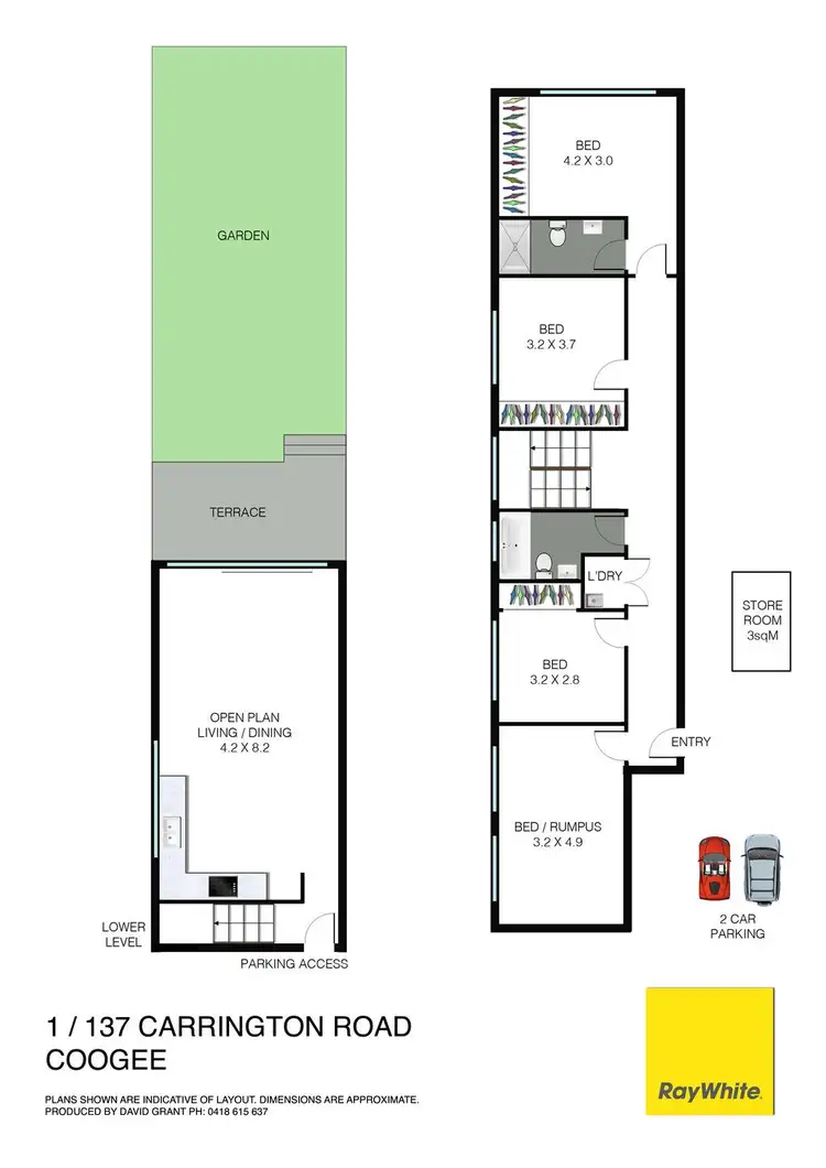 Floorplan of Homely apartment listing, 1/137 Carrington Road, Coogee NSW 2034