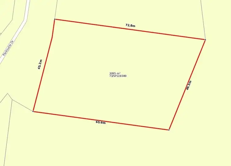 Floorplan of Homely land listing, 51 Parksville Drive, New Auckland QLD 4680