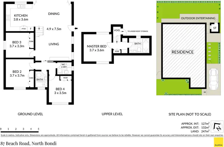 Floorplan of Homely house listing, 87 Beach Road, North Bondi NSW 2026
