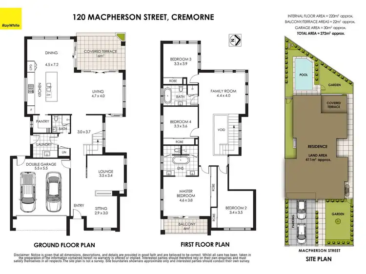Floorplan of Homely house listing, 120 Macpherson Street, Cremorne NSW 2090
