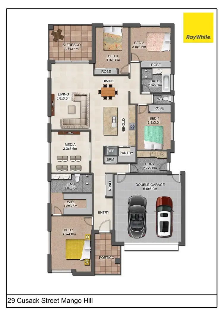 Floorplan of Homely house listing, 29 Cusack Street, Mango Hill QLD 4509
