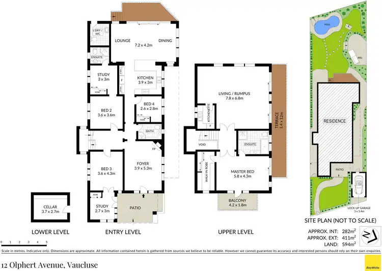 Floorplan of Homely house listing, 12 Olphert Avenue, Vaucluse NSW 2030