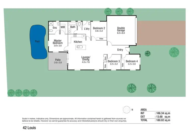 Floorplan of Homely house listing, 42 Louis Street, Deeragun QLD 4818