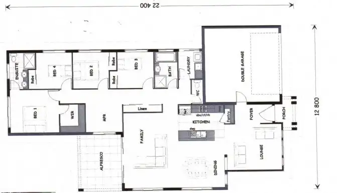 Floorplan of Homely house listing, 20 Edenbridge Drive, Kirwan QLD 4817