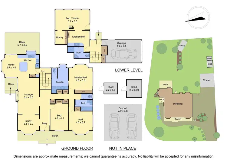 Floorplan of Homely house listing, 4 Hill Street, Ferny Creek VIC 3786